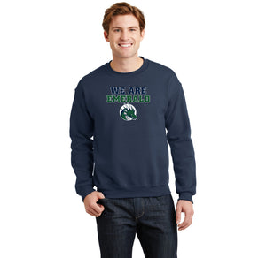 Emerald High School Spirit Wear 2024/25 On-Demand-Adult Unisex Crewneck Sweatshirt WE ARE EMERALD