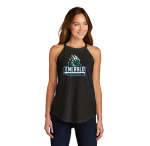 Emerald High School Spirit Wear 2024/25 On-Demand-Womens Premium Perfect Tri Rocker Tank AEROUANTS