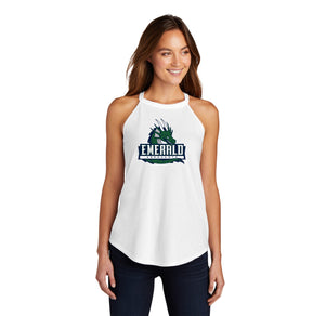 Emerald High School Spirit Wear 2024/25 On-Demand-Womens Premium Perfect Tri Rocker Tank AEROUANTS