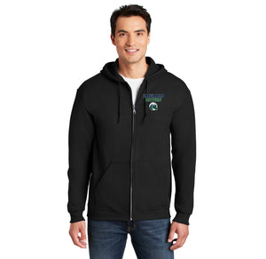 Emerald High School Spirit Wear 2024/25 On-Demand-Adult Unisex Full-Zip Hooded Sweatshirt EMERALD NATION