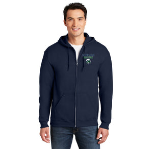 Emerald High School Spirit Wear 2024/25 On-Demand-Adult Unisex Full-Zip Hooded Sweatshirt EMERALD NATION