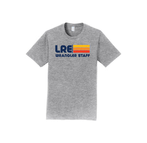 LRE STAFF Spirit Wear 2023-24 On-Demand-Adult Unisex Fan Favorite Premium Tee Stripe Logo