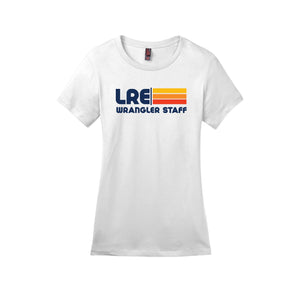 LRE STAFF Spirit Wear 2023-24 On-Demand-Womens Premium Tee Stripe Logo