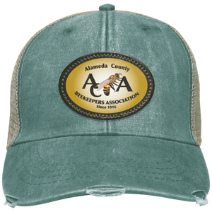 Alameda County Beekeepers Association On-Demand-OL102 Distressed Ollie Cap - Oval Patch