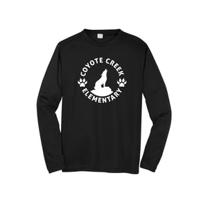 Coyote Creek Spirit Wear 2024-25 On-Demand-Adult Unisex Dri-Fit Long Sleeve Tee Center Chest