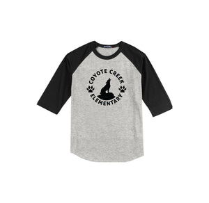 Coyote Creek Spirit Wear 2024-25 On-Demand-Adult Unisex Baseball Tee Center Chest