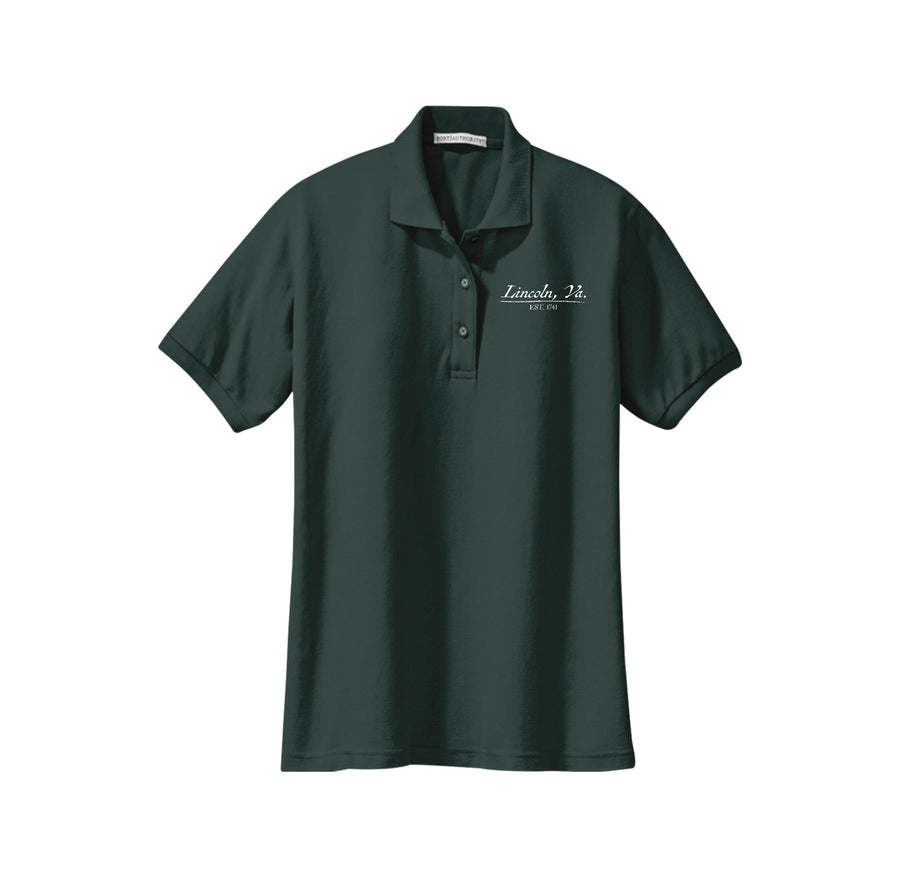 Lincoln Community League-Womens Silk Touch Polo Left Chest