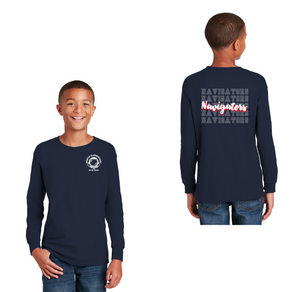 North Elementary Spirit Wear 2024-25 On-Demand-Youth Unisex Long Sleeve Tee