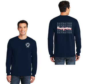 North Elementary Spirit Wear 2024-25 On-Demand-Adult Unisex Long Sleeve Tee