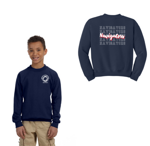 North Elementary Spirit Wear 2024-25 On-Demand-Youth Unisex Crewneck Sweatshirt