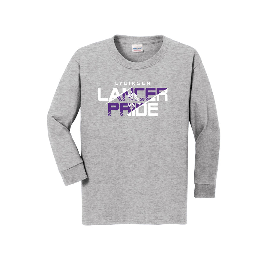 Lydiksen-Youth Unisex Long Sleeve Tee Pride Logo