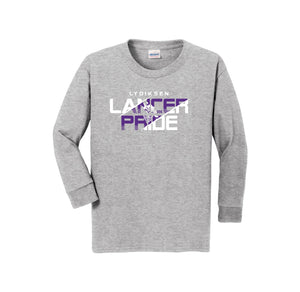 Lydiksen-Youth Unisex Long Sleeve Tee Pride Logo