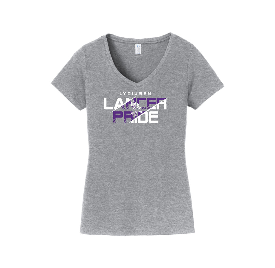 Lydiksen Elementary Spirit Wear 2024/25 On-Demand-Womens Fan Favorite V-Neck Tee Pride