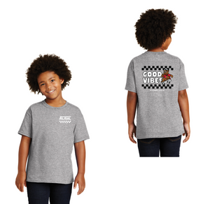 Alisal Elementary Spirit Wear 2024/25 - On Demand-Youth Unisex T-Shirt Good Vibes Logo