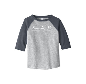 Lincoln Community League Gear 2023/24 On-Demand-Toddler Premium Soft Baseball Tee