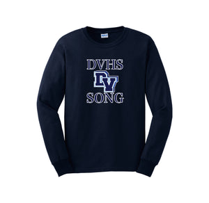 Dougherty Valley Song Team Spirit Wear On-Demand-Adult Unisex Long Sleeve Tee On-Demand DV Song