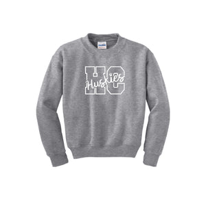 Hicks Canyon - Youth Unisex Crewneck Sweatshirt On-Demand Huskies