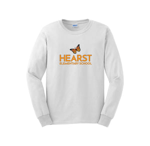 Hearst Elementary 2024-25 Spirit Wear On-Demand-Adult Unisex Long Sleeve Tee On-Demand HES