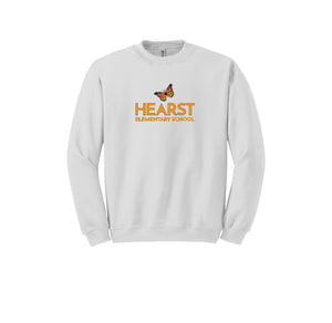 Hearst Elementary 2024-25 Spirit Wear On-Demand-Adult Unisex Crewneck Sweatshirt On-Demand HES