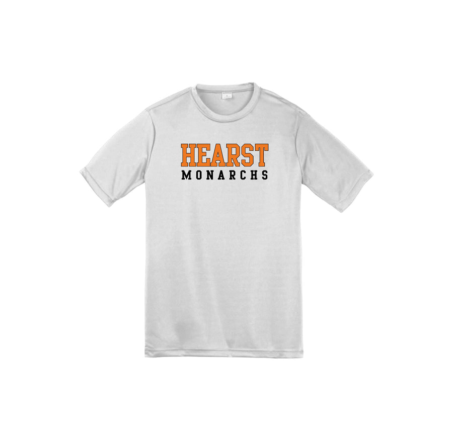 Hearst Elementary 2024-25 Spirit Wear On-Demand-Youth Unisex Dri-Fit Shirt On-Demand Bold Typographic