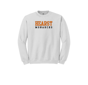 Hearst Elementary 2024-25 Spirit Wear On-Demand-Adult Unisex Crewneck Sweatshirt On-Demand Bold Typographic