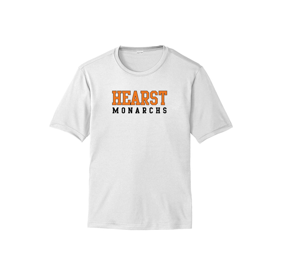 Hearst Elementary 2024-25 Spirit Wear On-Demand-Adult Unisex Dri-Fit Shirt On-Demand Bold Typographic