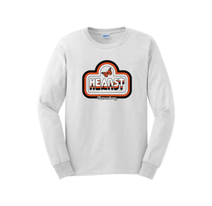 Hearst Elementary 2024-25 Spirit Wear On-Demand-Adult Unisex Long Sleeve Tee On-Demand Box