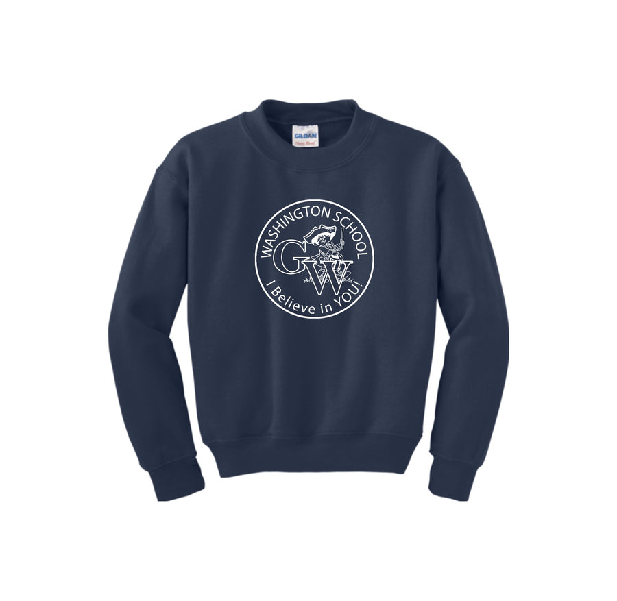 George Washington Spirit Wear 2023/24-Youth Unisex Crewneck Sweatshirt On-Demand_