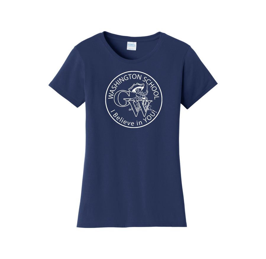 George Washington Spirit Wear 2023/24-Women's Fan Favorite Tee On-Demand_