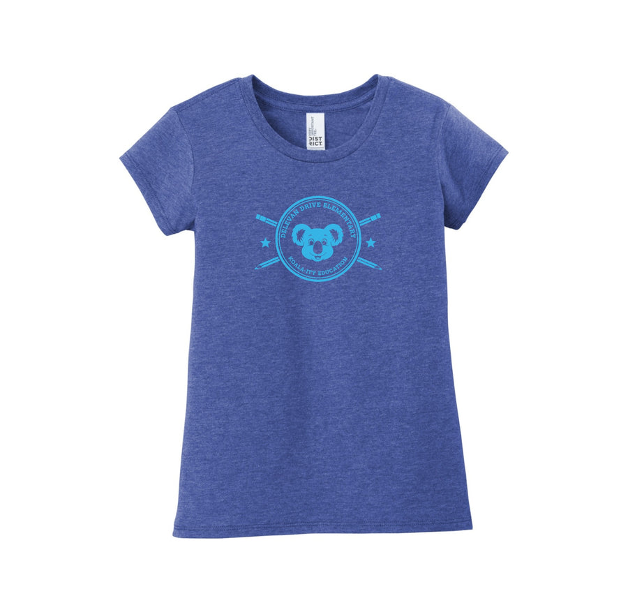 Delevan-Girls Youth Premium Tee On-Demand Koala