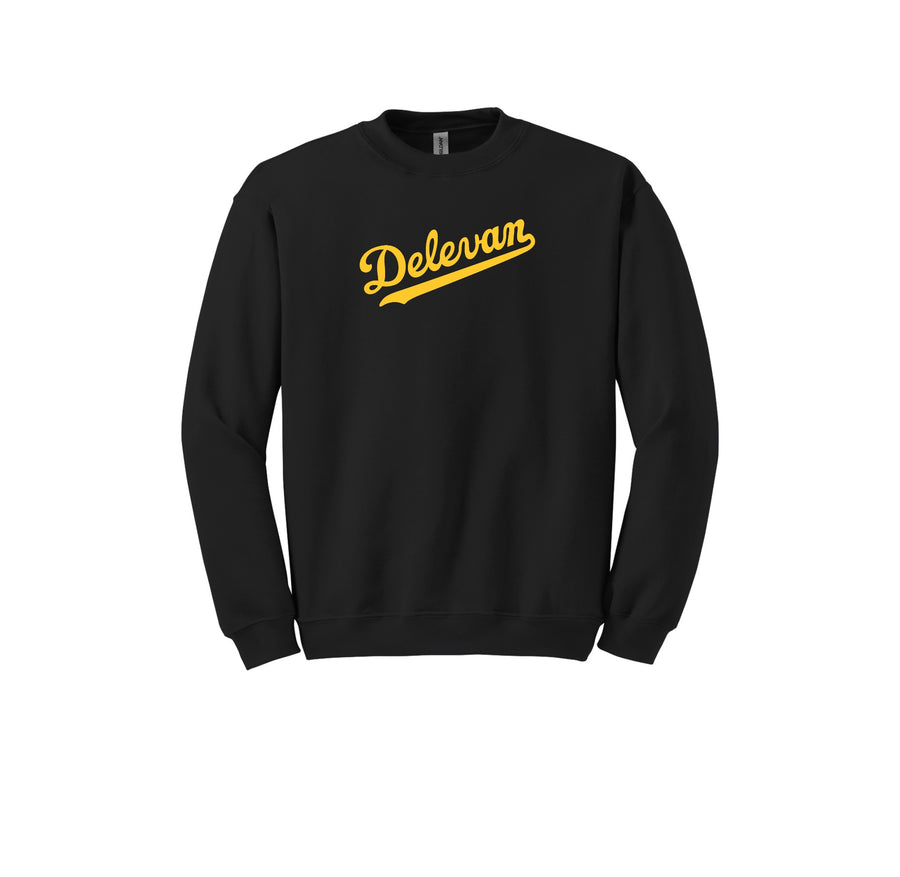 Delevan-Adult Unisex Crewneck Sweatshirt On-Demand Delevan