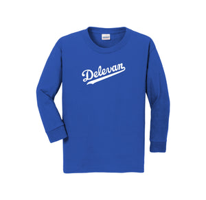 Delevan-Youth Unisex Long Sleeve Tee On-Demand Delevan