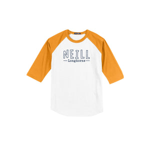 Neill Elementary Spirit Wear 2023/24 On-Demand-Adult Unisex Baseball Tee On-Demand