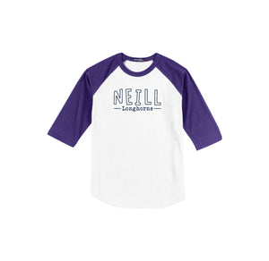 Neill Elementary Spirit Wear 2023/24 On-Demand-Adult Unisex Baseball Tee On-Demand