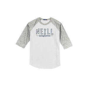 Neill Elementary Spirit Wear 2023/24 On-Demand-Youth Unisex Baseball Tee On-Demand