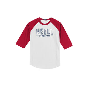 Neill Elementary Spirit Wear 2023/24 On-Demand-Youth Unisex Baseball Tee On-Demand