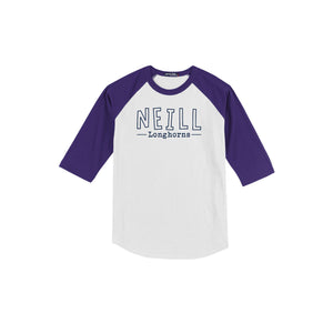 Neill Elementary Spirit Wear 2023/24 On-Demand-Youth Unisex Baseball Tee On-Demand