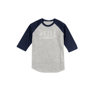 Neill Elementary Spirit Wear 2023/24 On-Demand-Adult Unisex Baseball Tee On-Demand