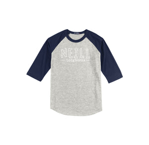 Neill Elementary Spirit Wear 2023/24 On-Demand-Youth Unisex Baseball Tee On-Demand