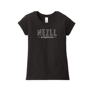 Neill Elementary Spirit Wear 2023/24 On-Demand-Girls Youth Premium Tee On-Demand