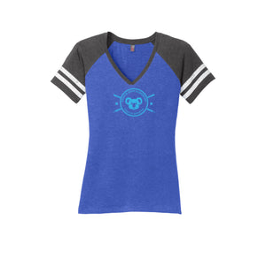 Delevan-Womens Premium Game V-Neck Tee On-Demand Koala