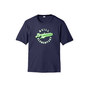 Neill Elementary Spirit Wear 2023/24 On-Demand-Adult Unisex Dri-Fit Shirt On-Demand Lime Logo