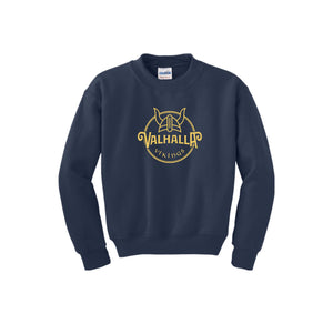 Valhalla-Youth Unisex Crewneck Sweatshirt On-Demand