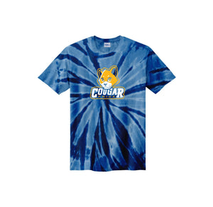 Kapowsin Elementary Spirit Wear 2023-24 On-Demand-Youth Unisex Tie-Dye Shirt On-Demand Cougar Mascot