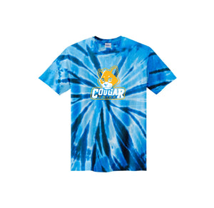 Kapowsin Elementary Spirit Wear 2023-24 On-Demand-Youth Unisex Tie-Dye Shirt On-Demand Cougar Mascot