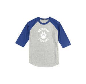 Kapowsin Elementary Spirit Wear 2023-24 On-Demand-Youth Unisex Baseball Tee On-Demand Paw