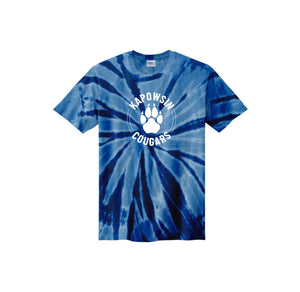 Kapowsin Elementary Spirit Wear 2023-24 On-Demand-Youth Unisex Tie-Dye Shirt On-Demand Paw