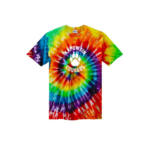 Kapowsin Elementary Spirit Wear 2023-24 On-Demand-Youth Unisex Tie-Dye Shirt On-Demand Paw