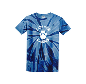 Kapowsin Elementary Spirit Wear 2023-24 On-Demand-Adult Unisex Tie-Dye Shirt On-Demand Paw