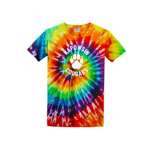 Kapowsin Elementary Spirit Wear 2023-24 On-Demand-Adult Unisex Tie-Dye Shirt On-Demand Paw